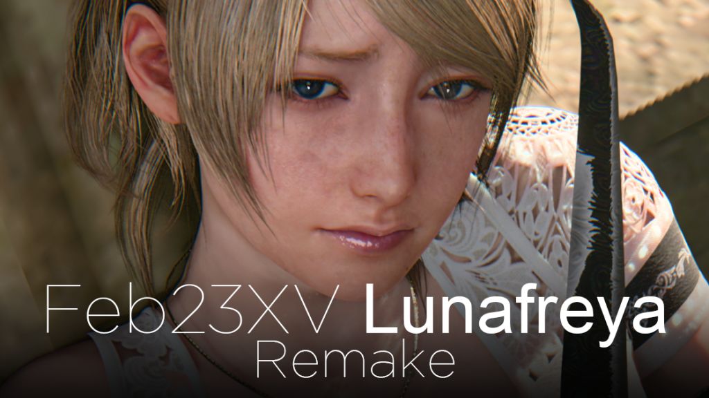 [InitialA] Feb23XV Lunafreya Remake – Luna Trident Long