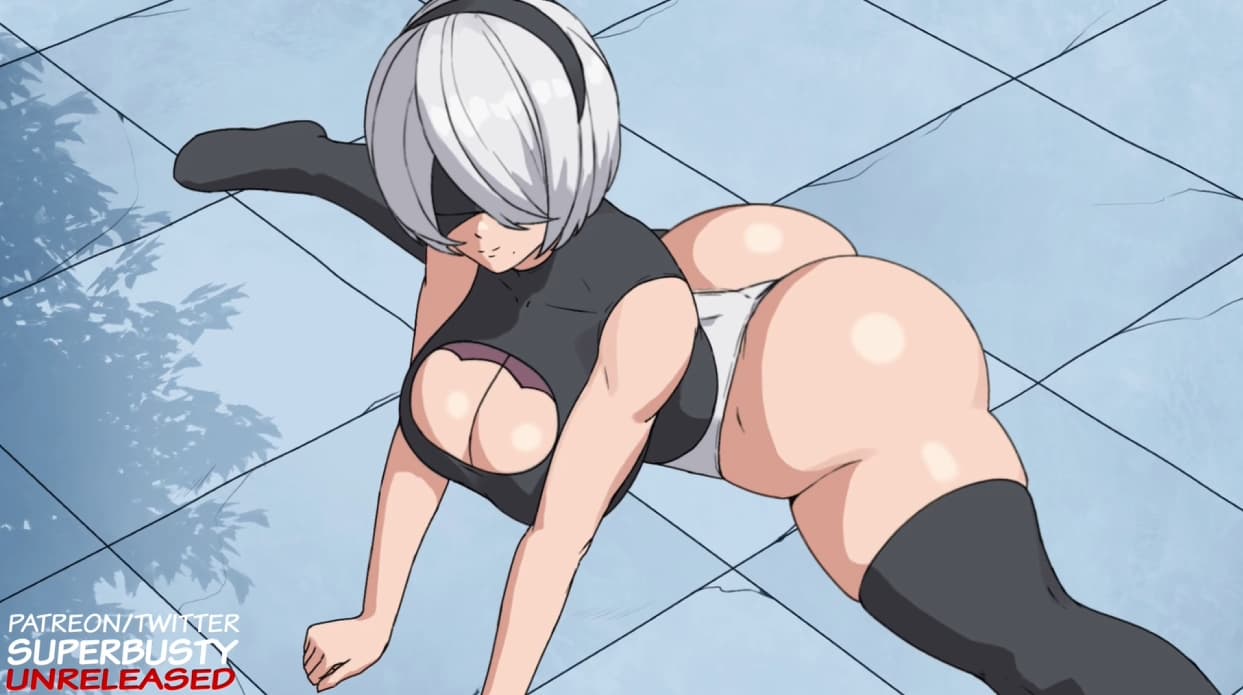 2B Rides Hard in Split Legged Reverse Cowgirl [Superbusty]