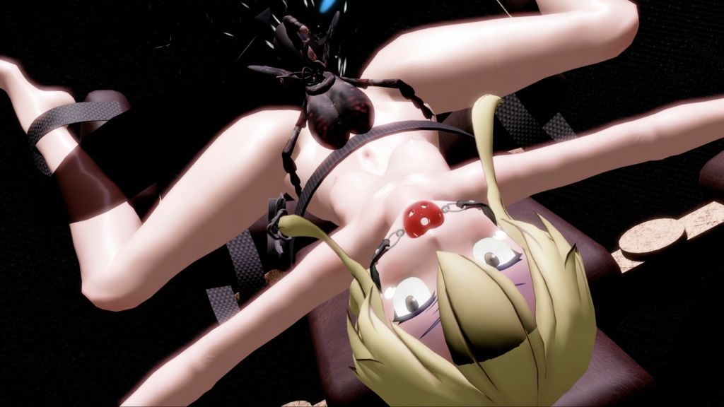 [山本のMMD公開場所] 捕らえられた島風ちゃん2（蟲注意）
