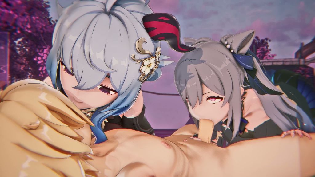 [RedgectX] Ganyu & Keqing ~ animation