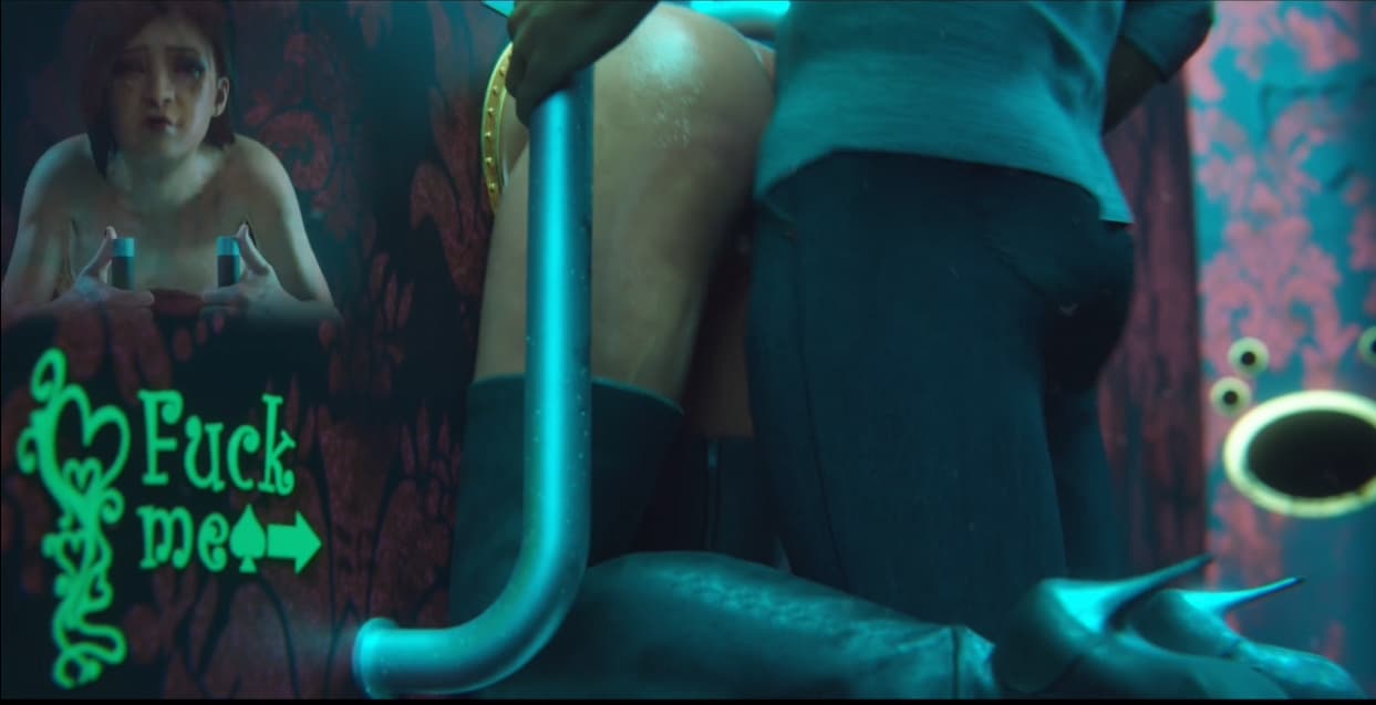 Ada Wong Stuck in Glory Hole Gets Pounded Hard from Behind [Studios34][4k]
