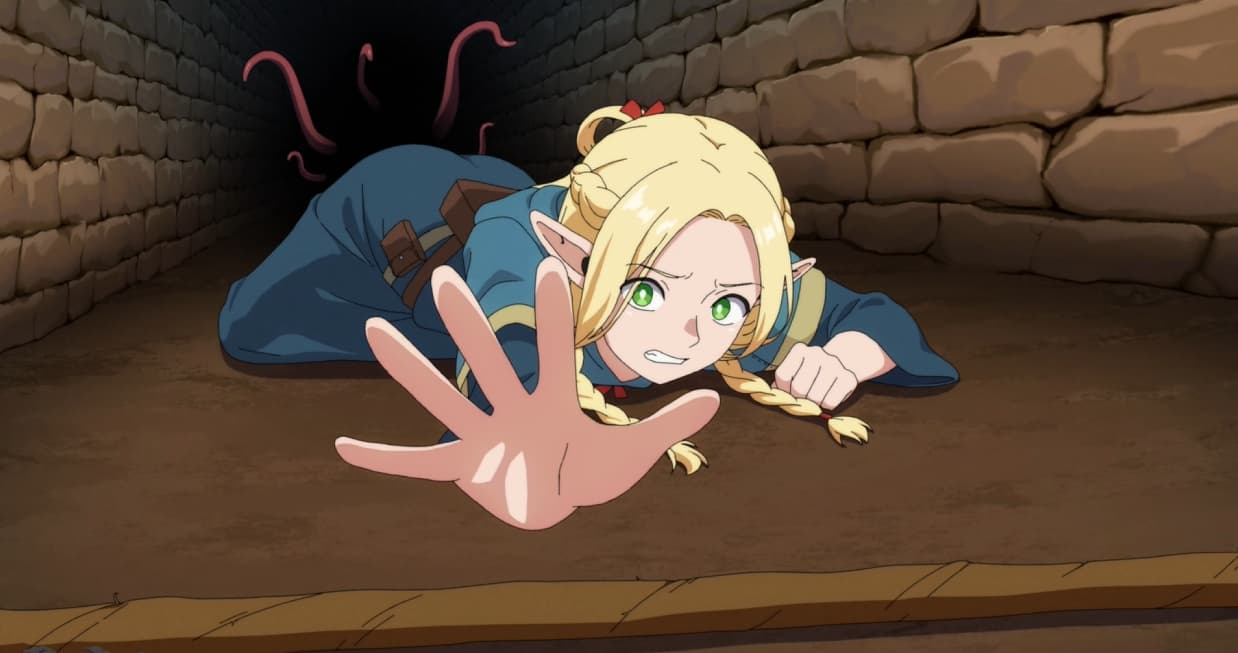 Marcille Gets Lost in the Dungeon and Gets Tentacle Fucked Hard 🧝‍♀️🐙💦 [Dragon Breath]