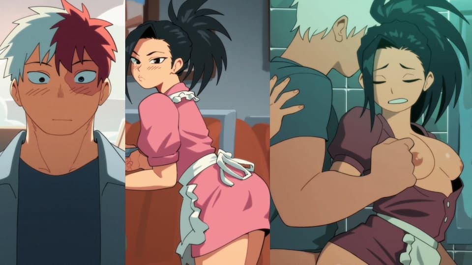 Momo’s Part-Time Job: Shoto Can’t Resist Fucking the Sexy Cafe Maid☕🍑🔥 [suoiresnu]