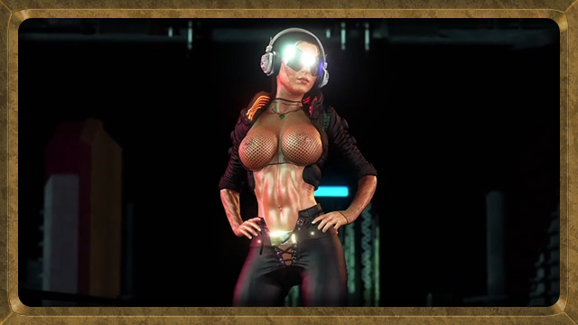 Cunning bitch Lara Croft quickly adapted after being thrown into future