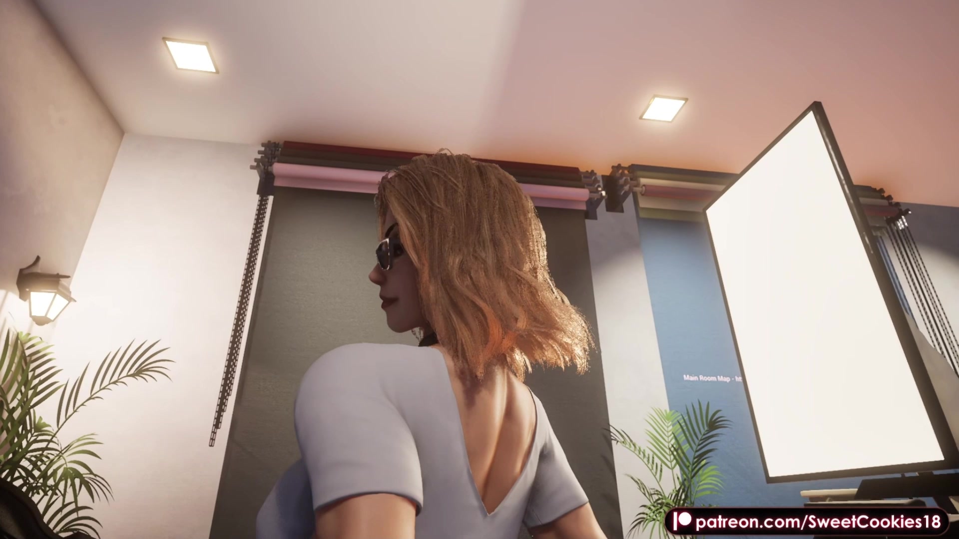 Blonde Casting Girl Takes Cum on Chest and Inside