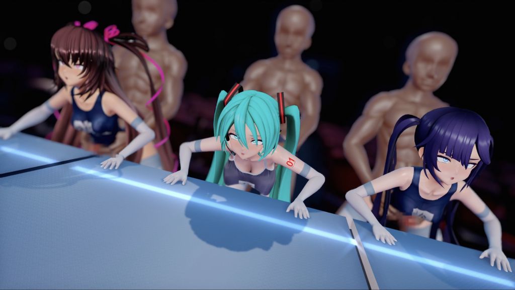 [skbクラブ (skbのちから)] どすけべ3人でダイナミック腰ふり！＋最後にえっちシーン！