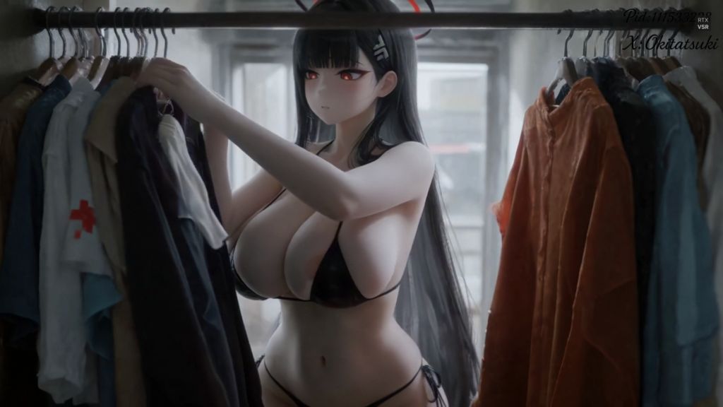 [Okitatsuki AI Art] リオからの性機能検査 WIP